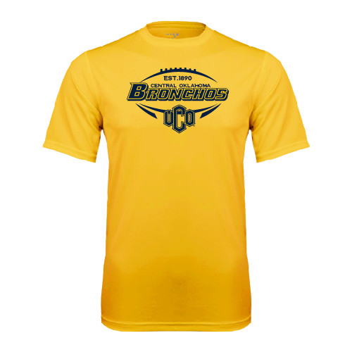  Gold Performance Tee - Bronchos Football