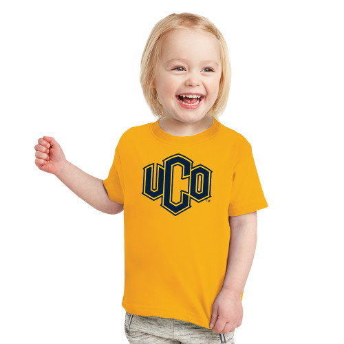  Toddler Gold T Shirt - Official Logo