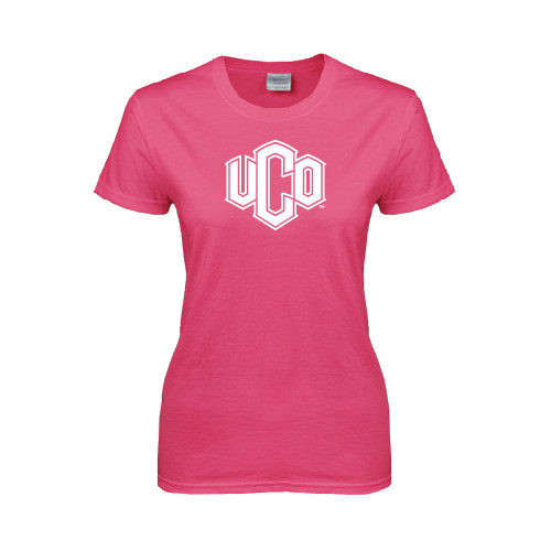 Main Image for  Womens Hot Pink Short Sleeve Tee