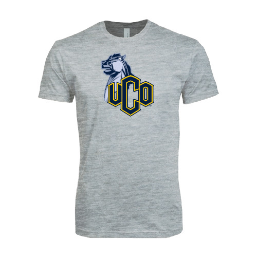  Next Level Heather Grey SoftStyle T Shirt - Official Logo