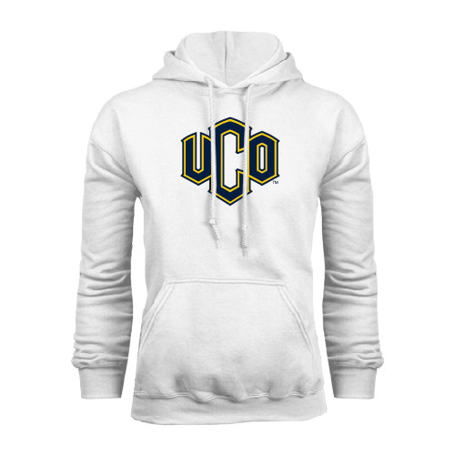  White Fleece Hoodie - Official Logo