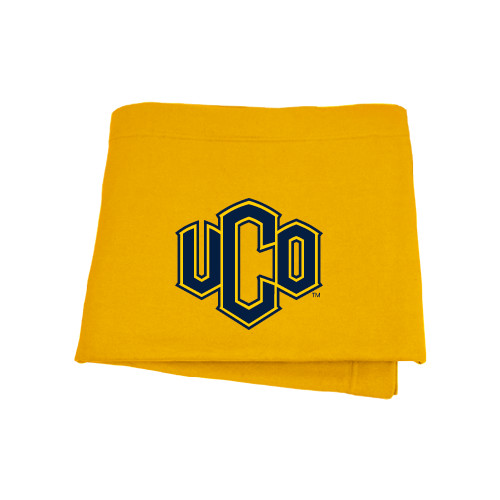  Gold Sweatshirt Blanket - Official Logo