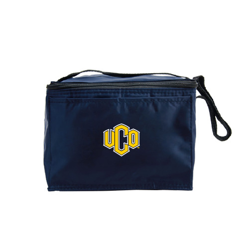  Six Pack Navy Cooler - Official Logo