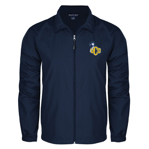  Navy Full Zip Wind Jacket - UCO with Mascot