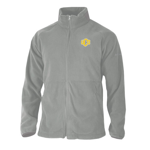  Columbia Grey Everest Ridge Fleece Full Zip Jacket - Official Logo