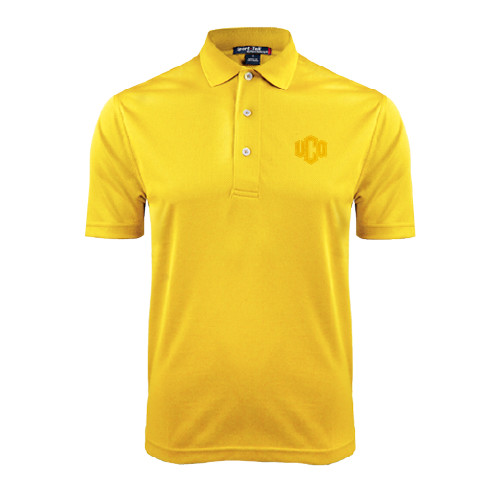  Gold Dry Mesh Polo - Official Logo