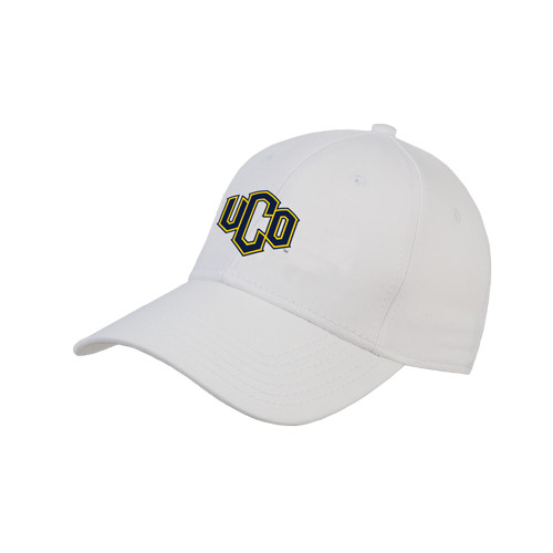  White Structured Adjustable Pro Style Hat - Official Logo
