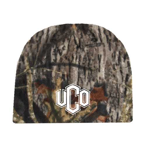  Mossy Oak Camo Fleece Beanie - Official Logo