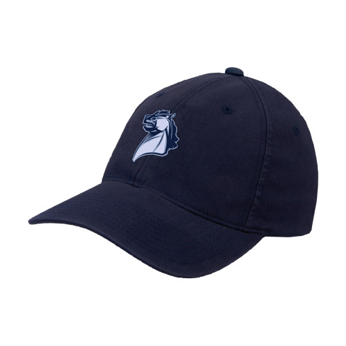  Navy Flexfit Structured Low Profile Hat - Official Logo