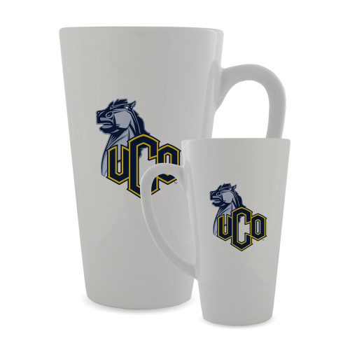  Full Color Latte Mug 17oz - UCO with Mascot