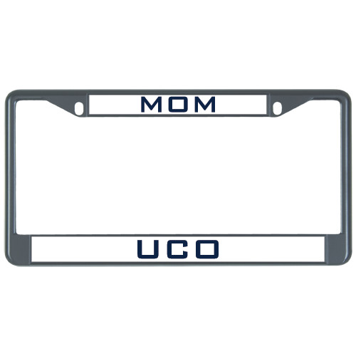  Mom Metal License Plate Frame in Black - Mom