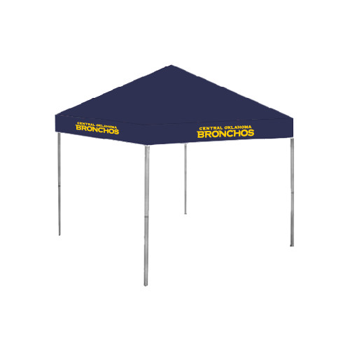  9 ft x 9 ft Navy Tent - Central Oklahoma Flat Logo