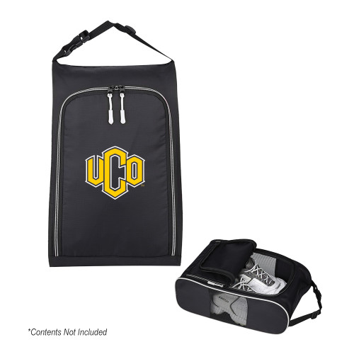  Crosstown Side Mesh Black Shoe Bag - Official Logo