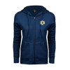 Thumbnail image for  ENZA Womens Navy Fleece Full Zip Hoodie