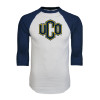 Thumbnail image for  White/Navy Raglan Baseball T Shirt