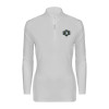 Thumbnail image for  Syntrel Womens White Interlock 1/4 Zip