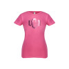 Thumbnail image for  Next Level Girls Fuchsia Fashion Fit T Shirt