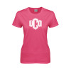 Thumbnail image for  Womens Hot Pink Short Sleeve Tee