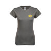 Thumbnail image for  Next Level Womens Charcoal Boyfriend Tee