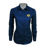 Thumbnail image for  Womens Navy Twill Button Down Long Sleeve 