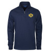 Thumbnail image for  Navy Slub Fleece 1/4 Zip Pullover