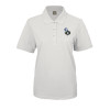 Thumbnail image for  Womens Silk Touch White Pique Polo