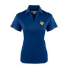 Thumbnail image for  Womens Navy Performance Fine Jacquard Polo