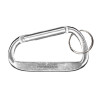 Thumbnail image for  Silver Carabiner with Split Ring