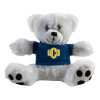 Thumbnail image for  Plush Big Paw 8 1/2 inch White Bear w/Navy Shirt