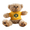 Thumbnail image for  Plush Big Paw 8 1/2 inch Brown Bear w/Gold Shirt
