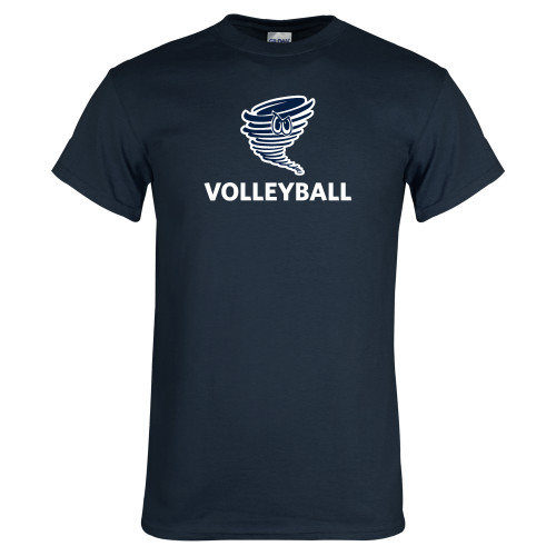  Navy T Shirt - Volleyball