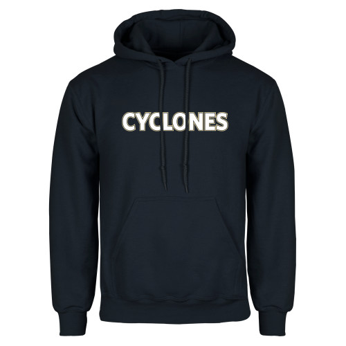 Navy Fleece Hoodie - Cyclones