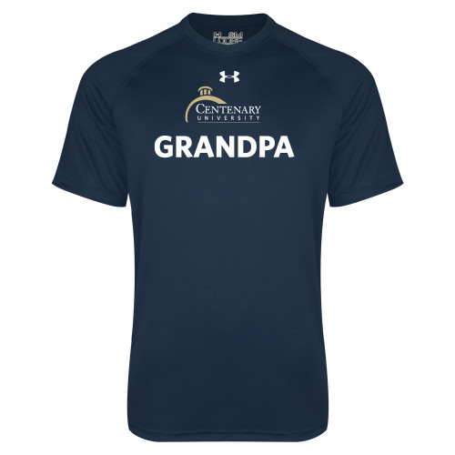  Under Armour Navy Tech Tee - Grandpa