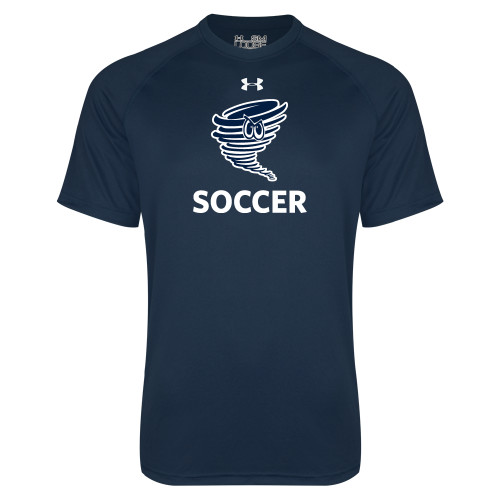  Under Armour Navy Tech Tee - Soccer