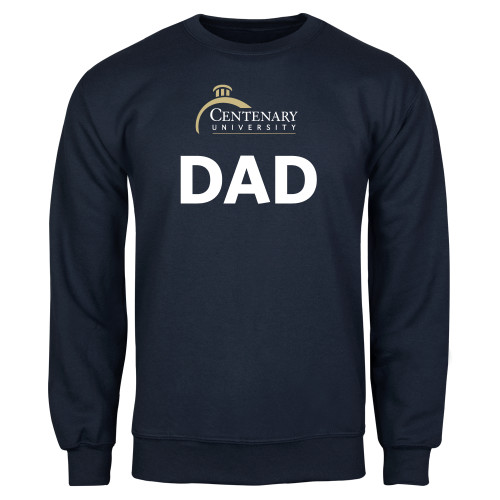  Navy Fleece Crew - Dad
