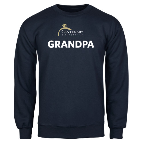  Navy Fleece Crew - Grandpa