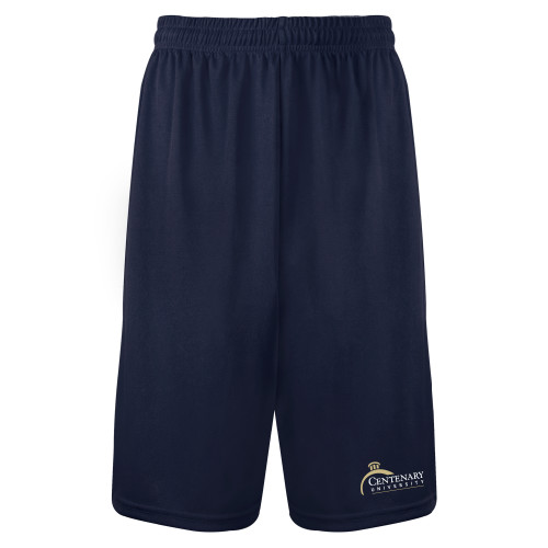  Navy Performance Classic 9 Inch Short - Centenary University Logo