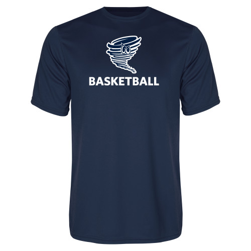  Navy Performance Tee - Basketball