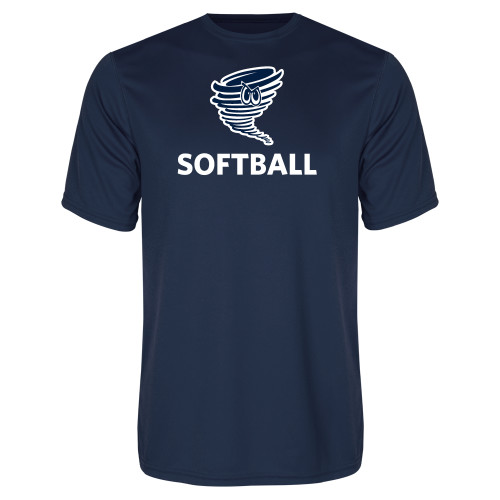  Navy Performance Tee - Softball
