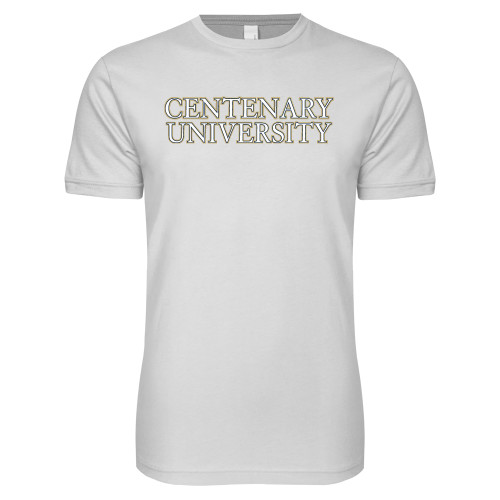  Next Level White SoftStyle T Shirt - Centenary University