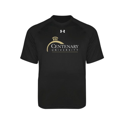  Under Armour Youth Black Tech Tee - Centenary University Logo