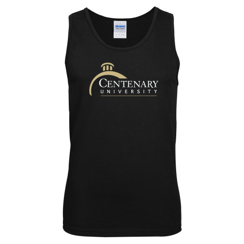  Black Tank Top - Centenary University Logo