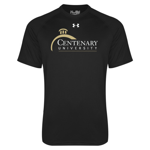  Under Armour Black Tech Tee - Centenary University Logo