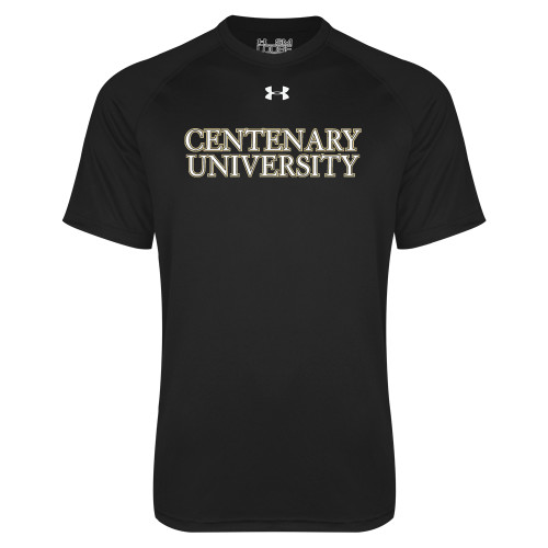  Under Armour Black Tech Tee - Centenary University