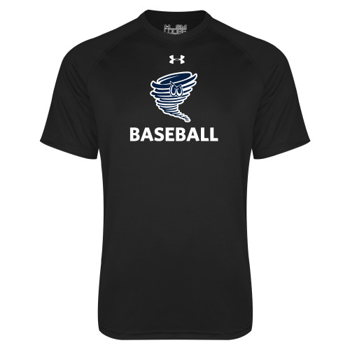  Under Armour Black Tech Tee - Baseball