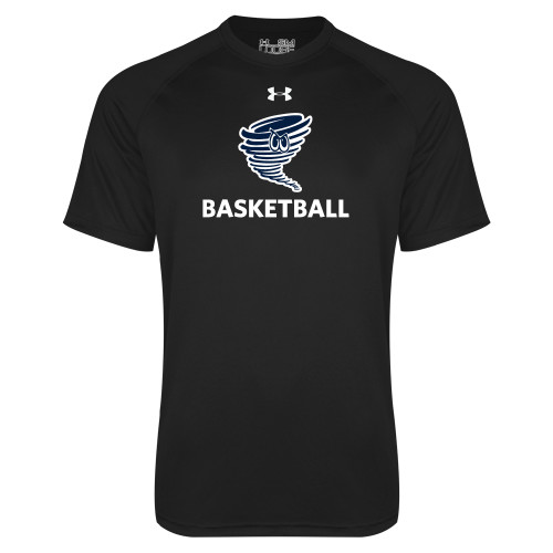  Under Armour Black Tech Tee - Basketball
