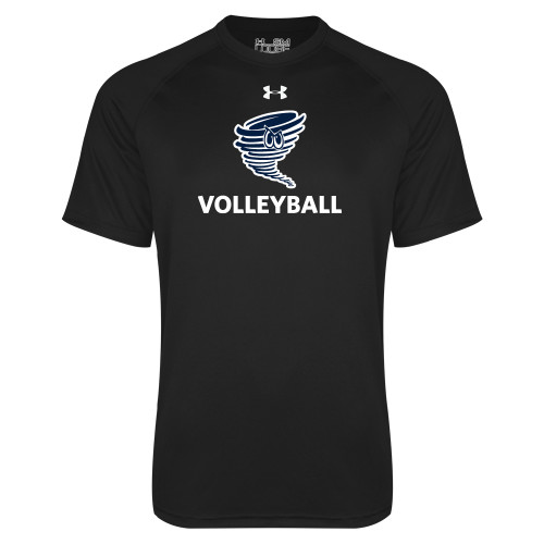 Under Armour Black Tech Tee - Volleyball