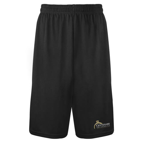  Black Performance Classic 9 Inch Short - Centenary University Logo