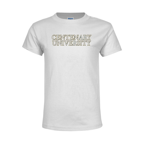  Youth White T Shirt - Centenary University