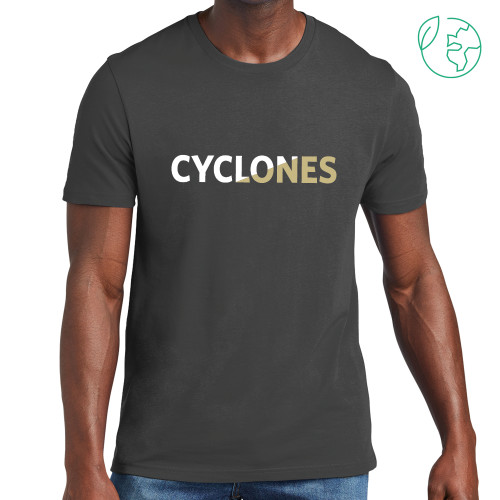  Allmade Dark Grey Organic Cotton Tee - Cyclones Two Color